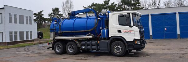 Vývoz odpadních jímek, čištění kanalizačních zařízení