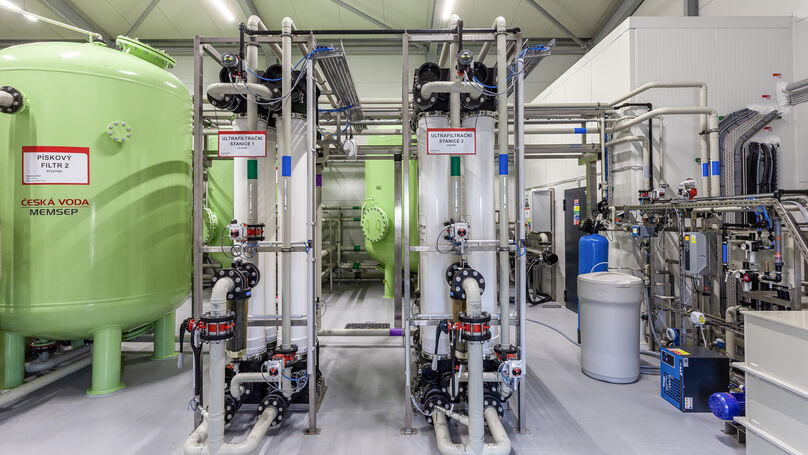 Česká voda-MEMSEP ukončila projekt úpravny vody pro společnost Arxada Biotec
